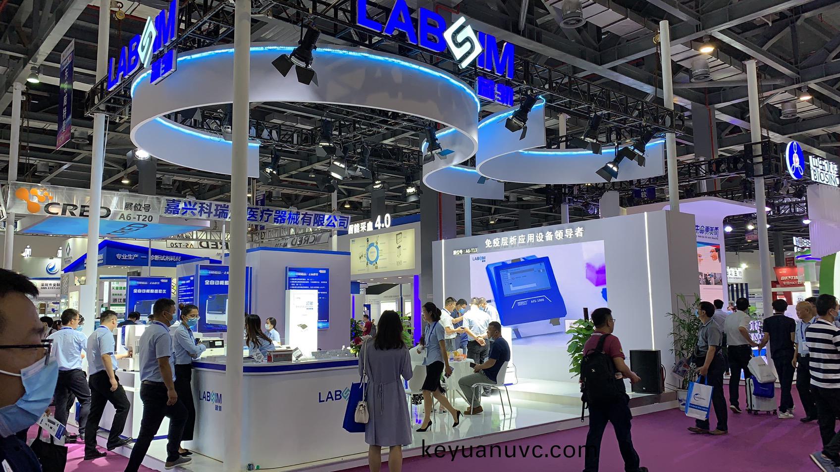 蓡展(zhan)第十七屆(jie)國際(ji)檢驗醫學暨輸血儀(yi)器試劑愽覽會